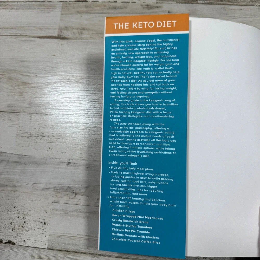 The Keto Diet Leanne Vogel Cookbook 125 Recipes 5 Meal Plans 9781628600162